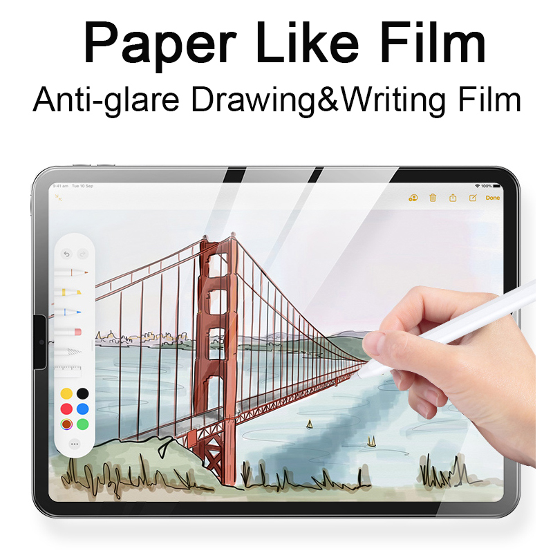 Lenovo Tablet P12 Accessories - Mat Kağıt Çizim Filmi Lenovo Tab