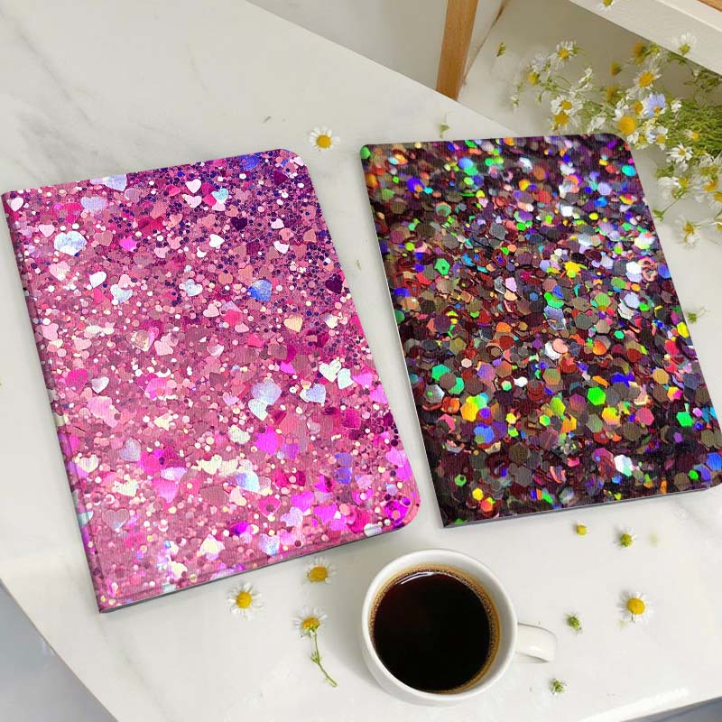 Samsung Tablet S11 Accessories - Parıltılı Desenli Tasarım Samsung Galaxy Tab