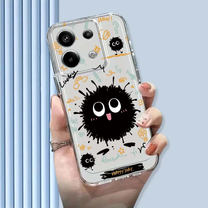 Xiaomi Poco X6 - Sevimli Kömür Topu Desenli Xiaomi Mi