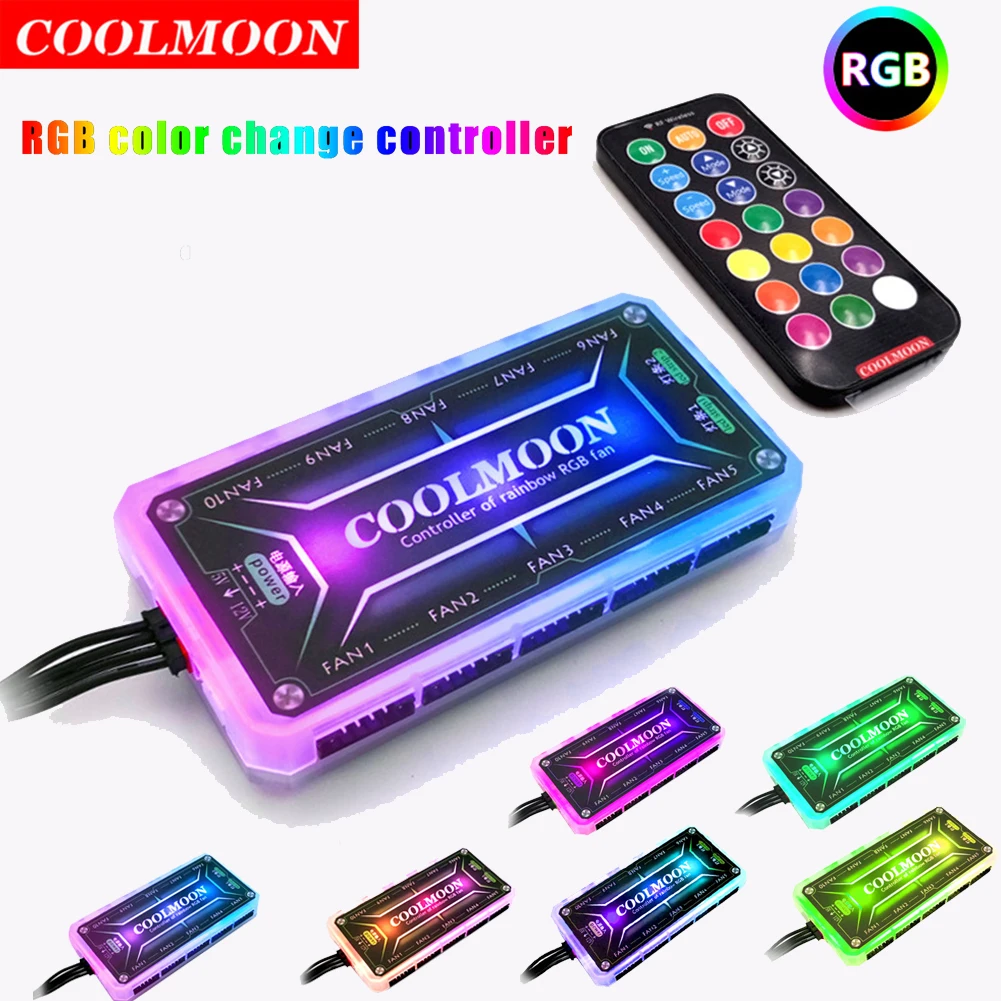 COOLMOON ARGB denetleyici 12V  - Tablet With All Accessories incelemesi ve fiyatı