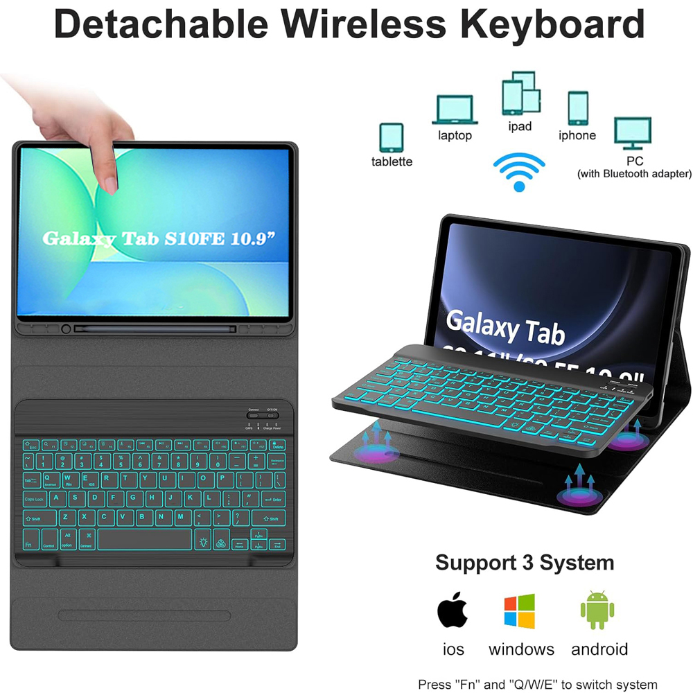 Samsung Galaxy Tab S10 FE 10.9 - Samsung Tablet S10 Accessories incelemesi ve fiyatı