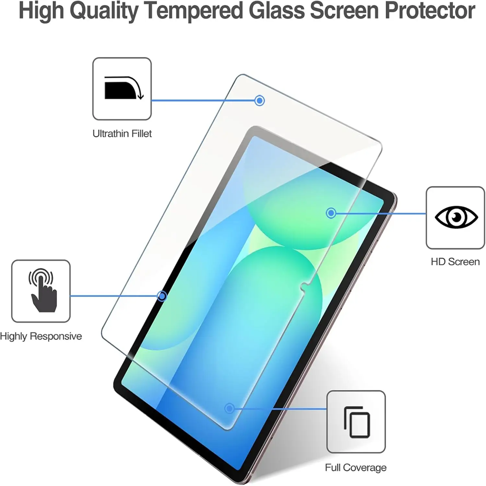 2 Adet 9H Temperli Cam Tablet  - Samsung Tablet S10 Accessories incelemesi ve fiyatı