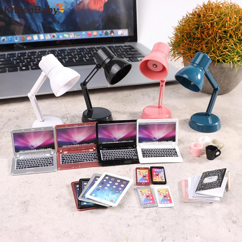 6/7 adet/takım 1:12 Dollhouse  - Tablet Accessories Kids incelemesi ve fiyatı